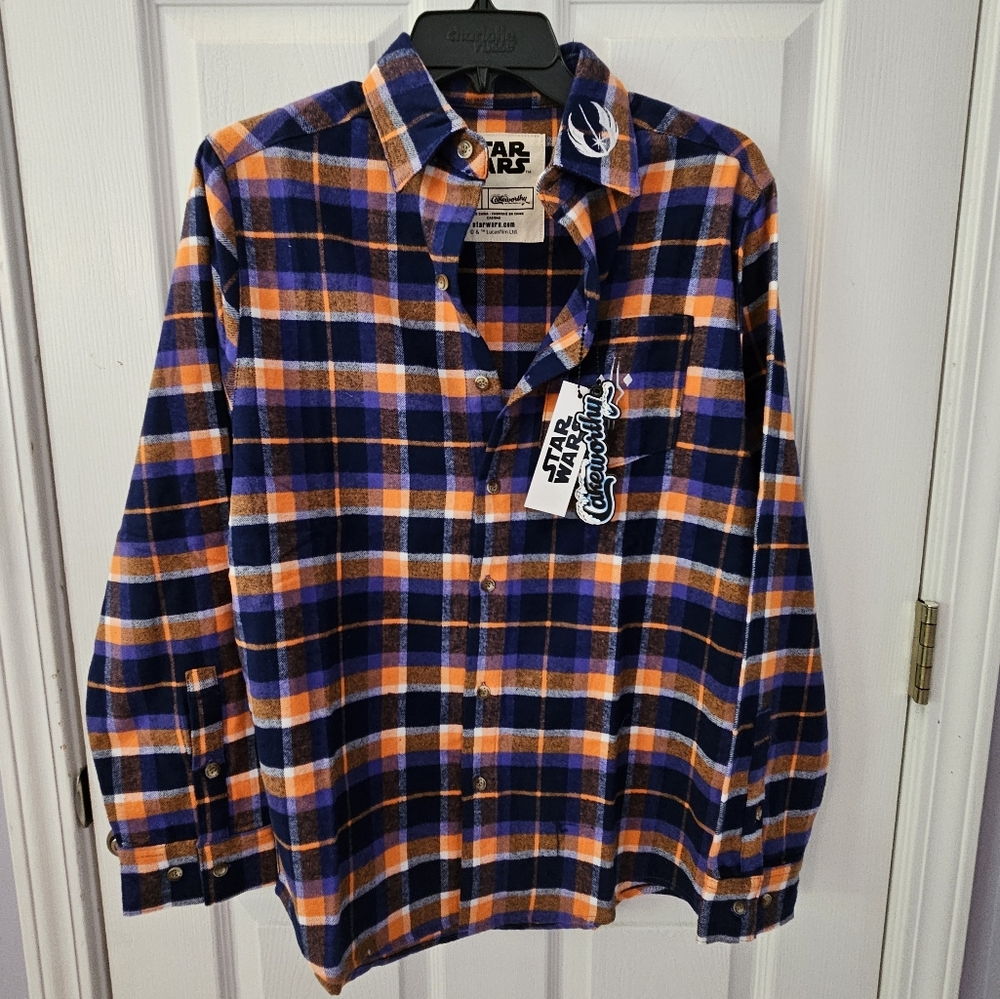 Cakeworthy Star Wars Ahsoka Tano Flannel Size S New With Tags